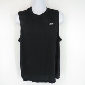 Reebok Men's Speedwick Sleeveless Tech Tee Black Regular Fit NWT
